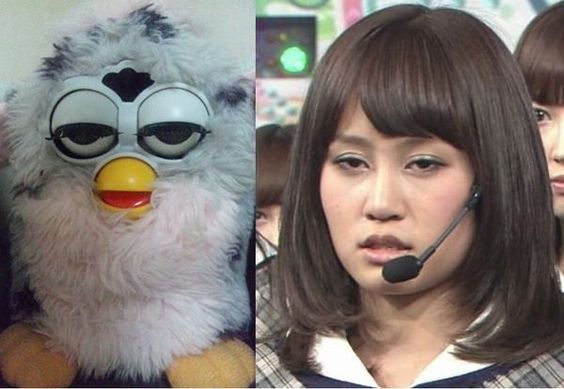 似てると思ったアニメキャラと実在の人物