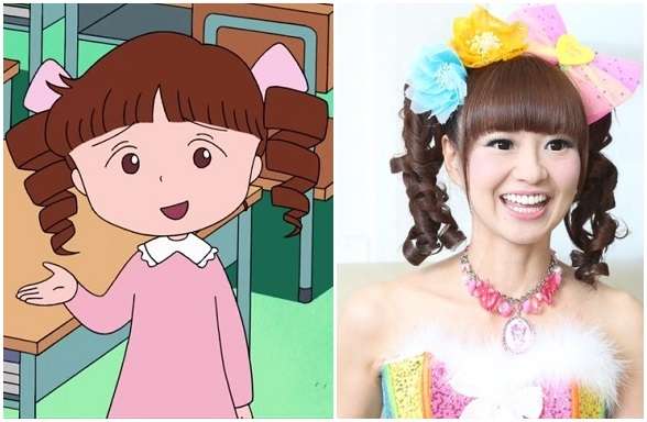 似てると思ったアニメキャラと実在の人物