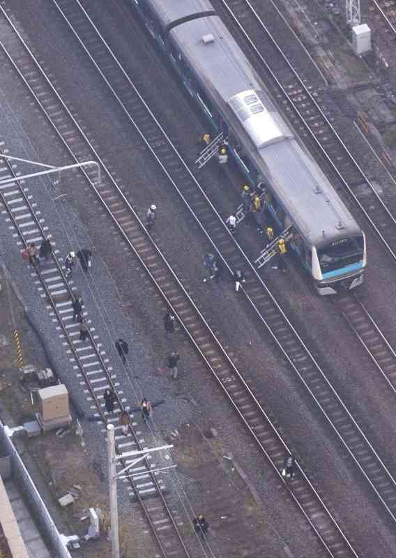 JR東日本　京浜東北、東海道、横須賀線ストップ　架線が切断　運転見合わせ続く