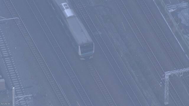 ＪＲ京浜東北線で架線断線 ３路線で運転見合わせ続く | NHKニュース