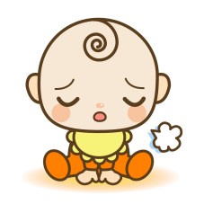 赤ちゃんの吐き戻しについて