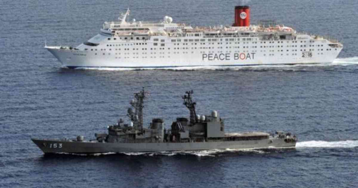 ピースボート、海上自衛隊の護衛でソマリア沖航海 「主張とギャップ」の声
