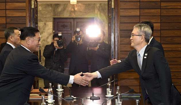 北朝鮮、五輪「人質」に揺さぶり　楽団派遣で両国合意　（写真＝ＡＰ）　：日本経済新聞