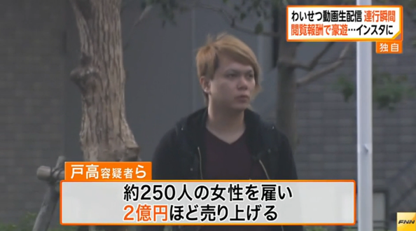 わいせつ動画配信で2億円稼いだ母子逮捕 「女性が勝手にやった」と否認　大阪府警