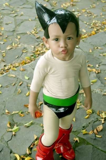 海外の小さい子のコスプレ