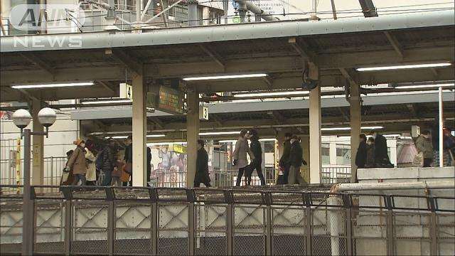 JR三ノ宮駅ホーム　男性突き落とした容疑で男を逮捕