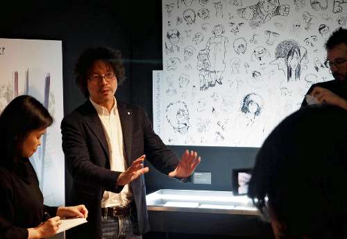 浦沢直樹さんパリで個展「日本漫画の突破口に」