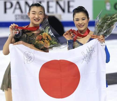 平昌オリンピックに出場する選手を応援するトピ
