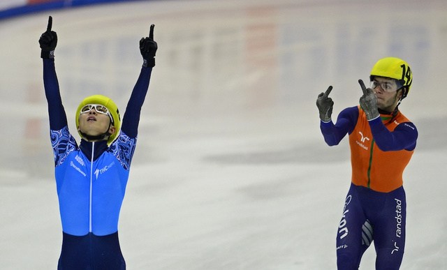 ＜平昌五輪＞ショートトラックで韓国人選手が失格、銅メダルのカナダ選手のSNSに非難殺到