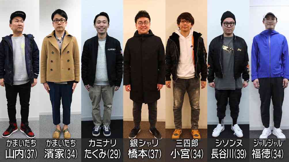 【画像】『ロンハー 芸人私服グランプリ』でノンスタ井上裕介が最下位に決定　ランキング1位はパンサー菅