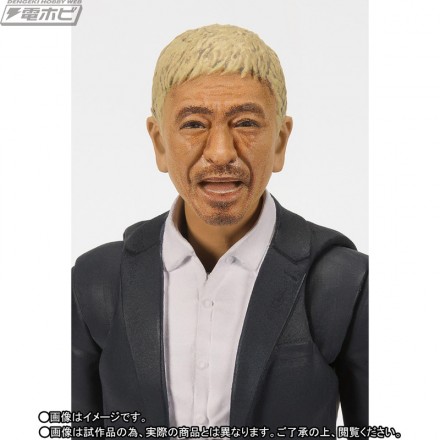 「ダウンタウン」松本人志と浜田雅功が可動フィギュアに、全身18箇所可動でさまざまなポーズが再現可能
