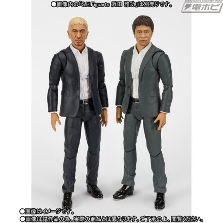 「ダウンタウン」松本人志と浜田雅功が可動フィギュアに、全身18箇所可動でさまざまなポーズが再現可能