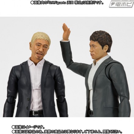 「ダウンタウン」松本人志と浜田雅功が可動フィギュアに、全身18箇所可動でさまざまなポーズが再現可能