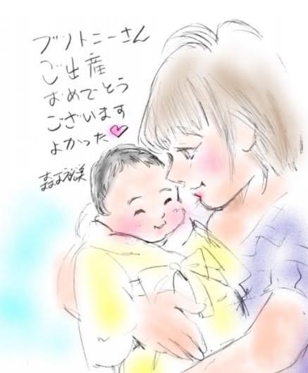 浜田ブリトニー、『少年アシベ』作者から届いた出産祝いのイラストを公開