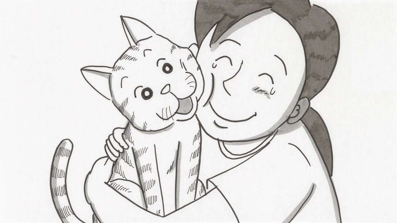 花王 ニャンとも 小さな便り、大きな便り。 - YouTube