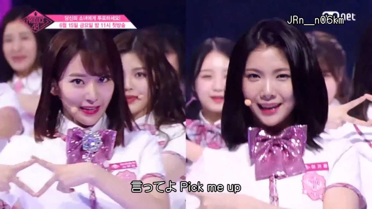 〈日本語字幕〉PRODUCE48(프로듀스48) - 내꺼야 (私のものよ) - YouTube