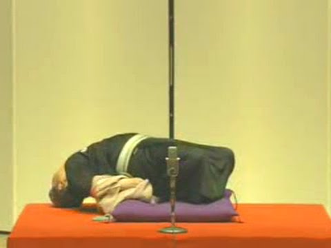 柳家喬太郎 時そば －  コロッケそば - YouTube