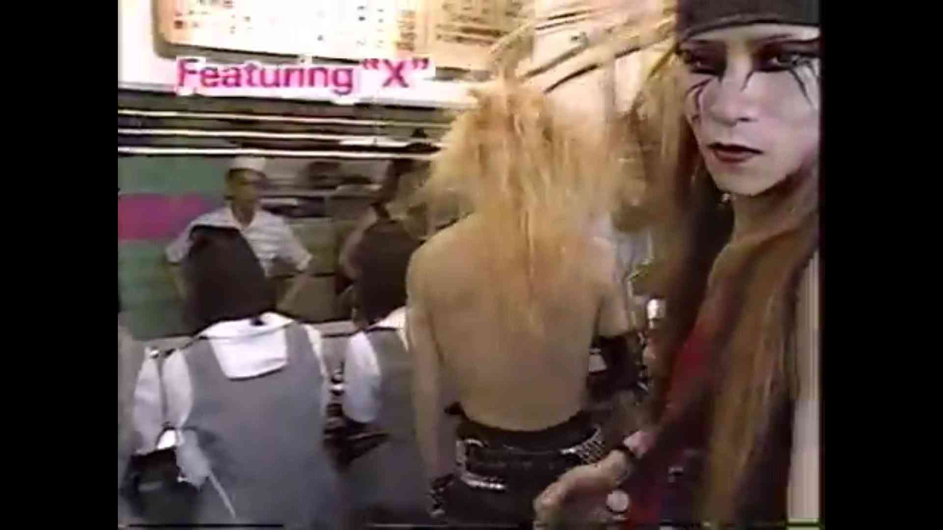 X JAPAN 伝説の「やしろ食堂 LIVE」 HIDEが加入後はじめての仕事といわれる『元気が出るテレビ』出演（1987年7月19日） - YouTube