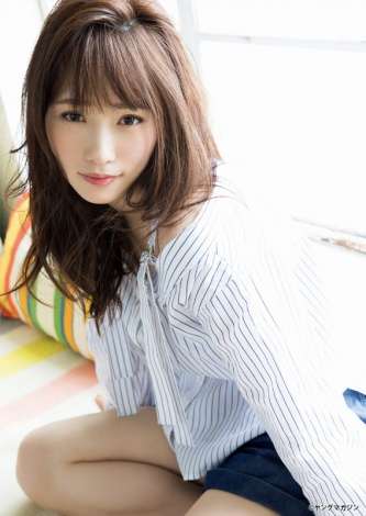 川栄李奈、成長した美しさを披露 女優として『ヤンマガ』凱旋