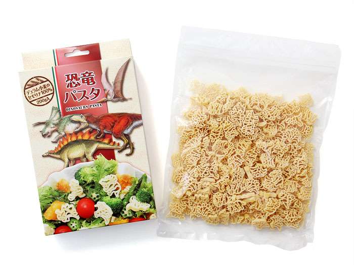 いろいろな形のパスタが集まるトピ