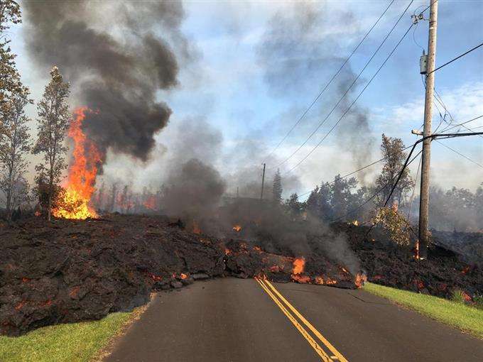 ハワイのキラウエア火山、噴火や地震「数カ月続く」と専門家　２千人近くが避難 - 読んで見フォト - 産経フォト