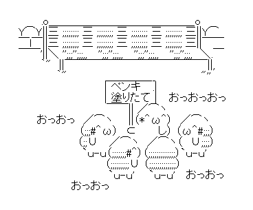 語尾に「お」をつけて雑談するトピだお