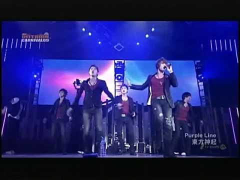 Ontama Carnival 2009 Purple Line 東方神起 - YouTube