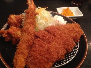 好きな揚げ物でミックスフライ定食！（三品まで）