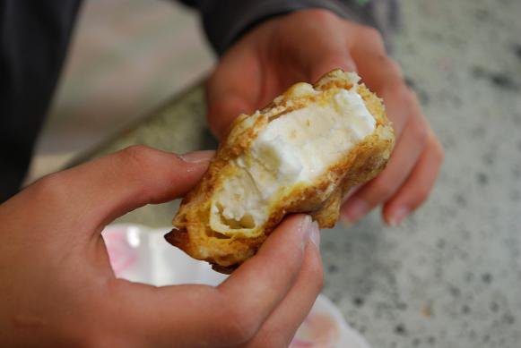 ジャンキーな食べ物を貼ろう