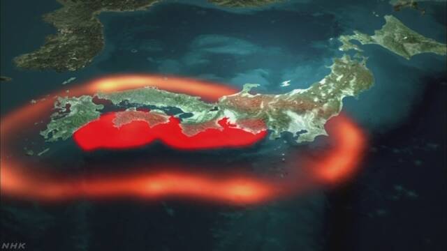 南海トラフ巨大地震 長期的な経済被害 推計で1410兆円 | NHKニュース