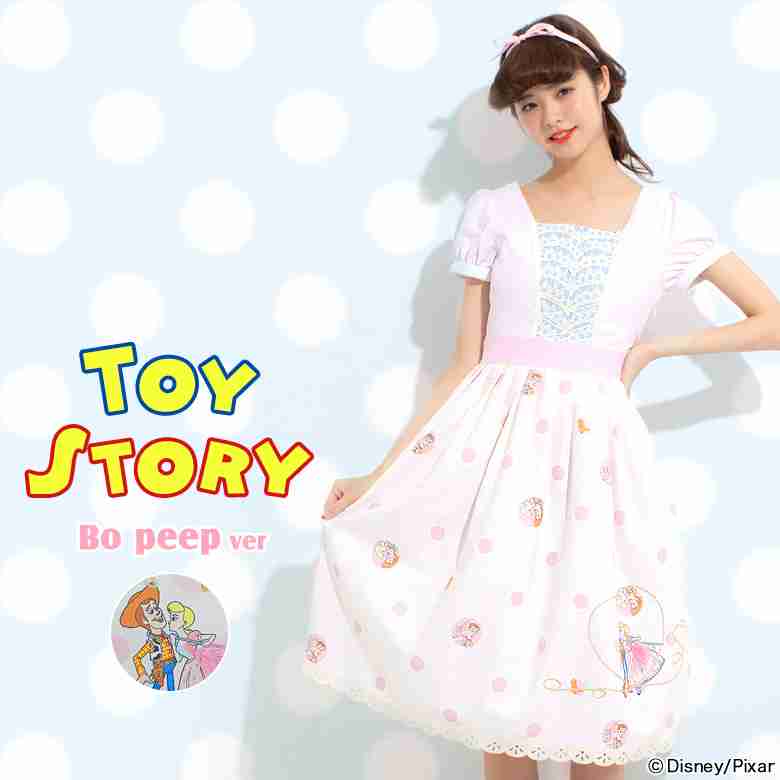 ディズニーキャラの夏らしいワンピースがたまらん可愛さ♡ プーさんにトイストーリー、あなたのお好みはどれ？