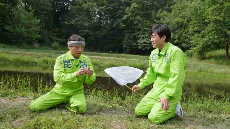 香川照之、昆虫を楽しむ“昆活”を安住紳一郎アナに伝授