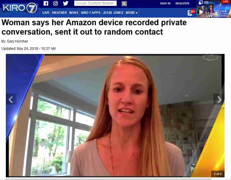  Alexaが夫婦の会話を勝手に録音して部下に転送　非常に珍しいが対処するとAmazon - ITmedia NEWS
