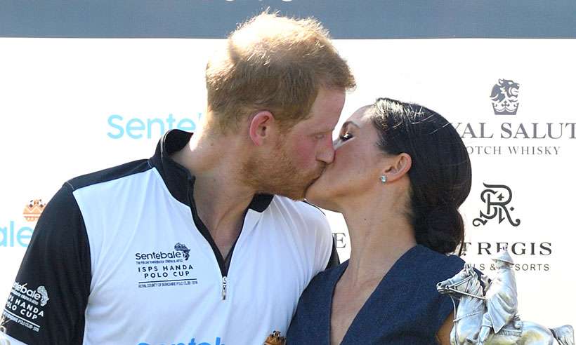 Watch: The sweet kiss Meghan Markle planted on her champion Prince