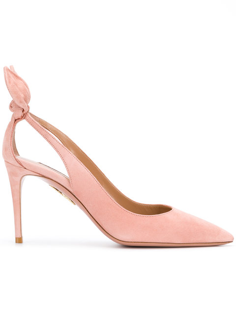 Aquazzura Deneuve レザー パンプス - Farfetch