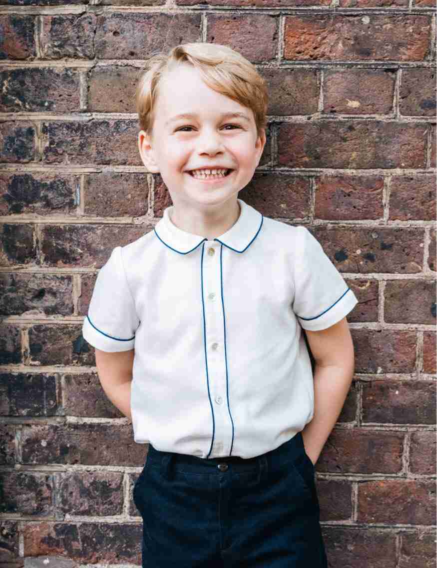 英国のジョージ王子が5歳に　弟生まれ「お兄さん」らしく