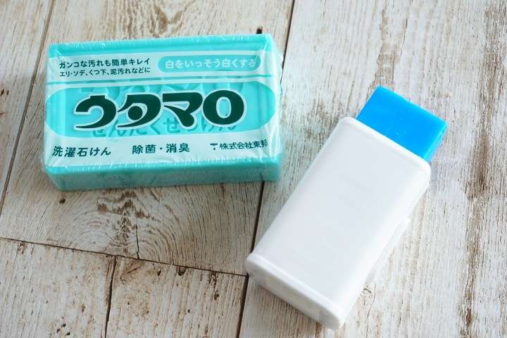 ダイソーのケース付き洗濯石けんの使い勝手がお見事！使用後は「ウタマロ」ケースにも◎ [えんウチ]