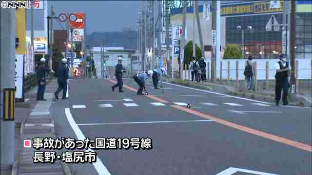 塩尻市の国道で3歳の男児が乗用車にはねられ死亡・運転手の女を逮捕