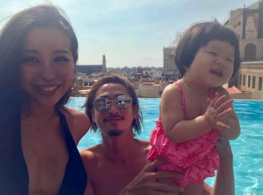 PINKY、娘と夫・窪塚洋介との海外滞在に「素敵な経験をさせていただきました」