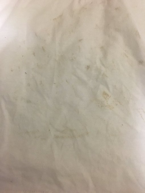 お気に入りの牛乳プリンのTシャツの汚れが落ちなかったので、ダイダイ染めをやったら暗黒感漂いまくる結果に「邪悪過ぎて草」