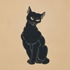 猫の絵を貼るトピ