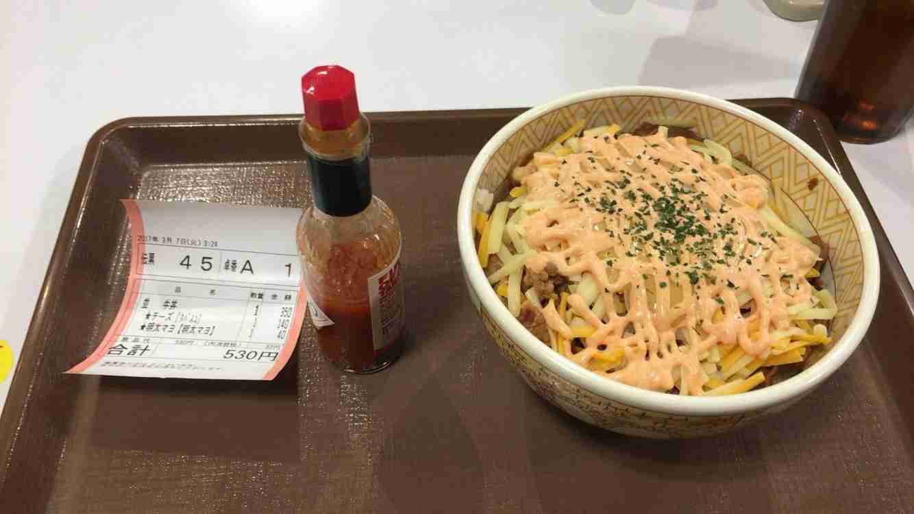 好きな牛丼屋チェーンと注文するメニュー