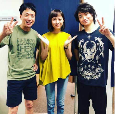 戸田恵梨香『レインマン』の藤原竜也・椎名桔平と3ショット「私も頑張れそ!!」