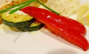 夏の付け合わせ！夏野菜のオリーブ焼き レシピ・作り方 by Mina★｜楽天レシピ