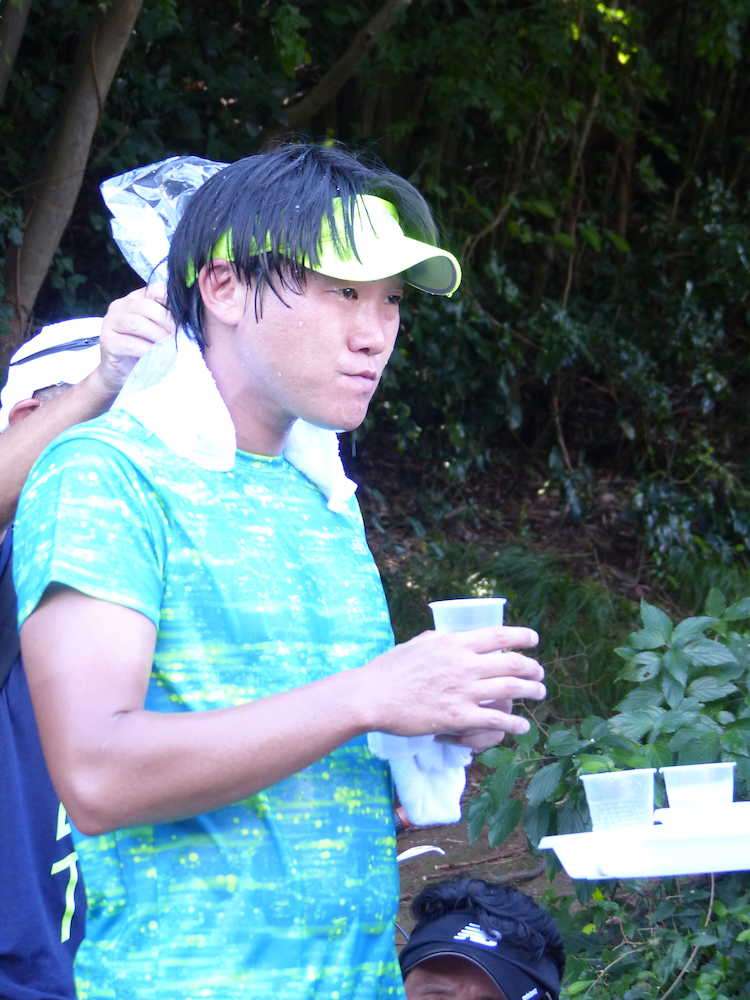 みやぞん　24時間TVトライアスロンはリーゼント封印、サラサラヘアでゴール優先！