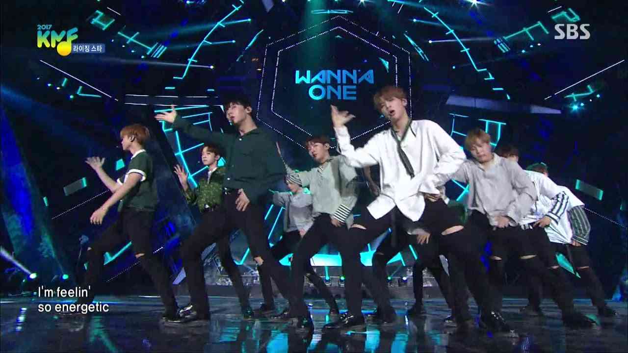 60FPS 1080P |  Wanna One (워너원) - 에너제틱 (Energetic) + 활활 (Burn It Up), 2017 KMF 171015 - YouTube