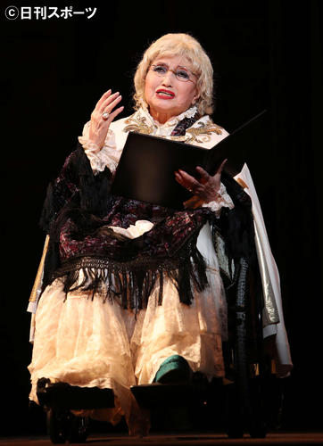 黒柳徹子が主演舞台の公開稽古「90歳くらいまで」 - 日刊スポーツ芸能ニュース - 朝日新聞デジタル＆Ｍ