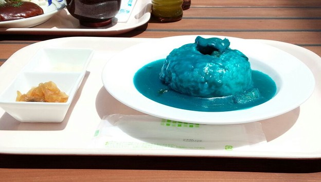 青い食べ物大丈夫ですか?