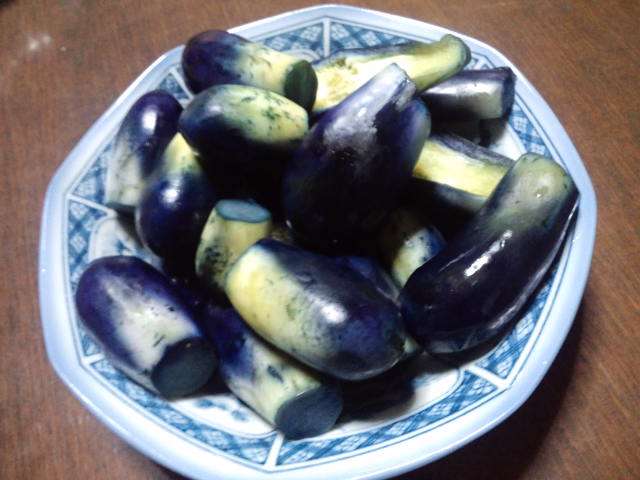 青い食べ物大丈夫ですか?