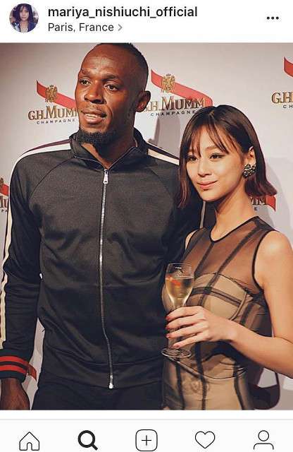 西内まりや、ウサイン・ボルト氏との豪華ツーショットが反響…パリ滞在「久しぶりのお仕事でドキドキ」